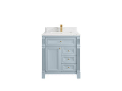 Paris 30 in. W x 22 in. D Single Sink Bathroom Vanity - photo 24
