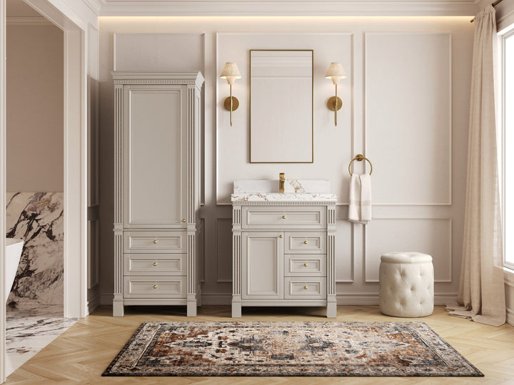 Paris 30 in. W x 22 in. D Single Sink Bathroom Vanity - photo 4