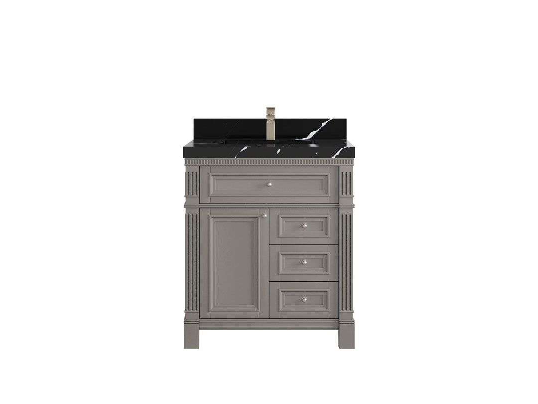 Paris 30 in. W x 22 in. D Single Sink Bathroom Vanity - Willow Bath and Vanity