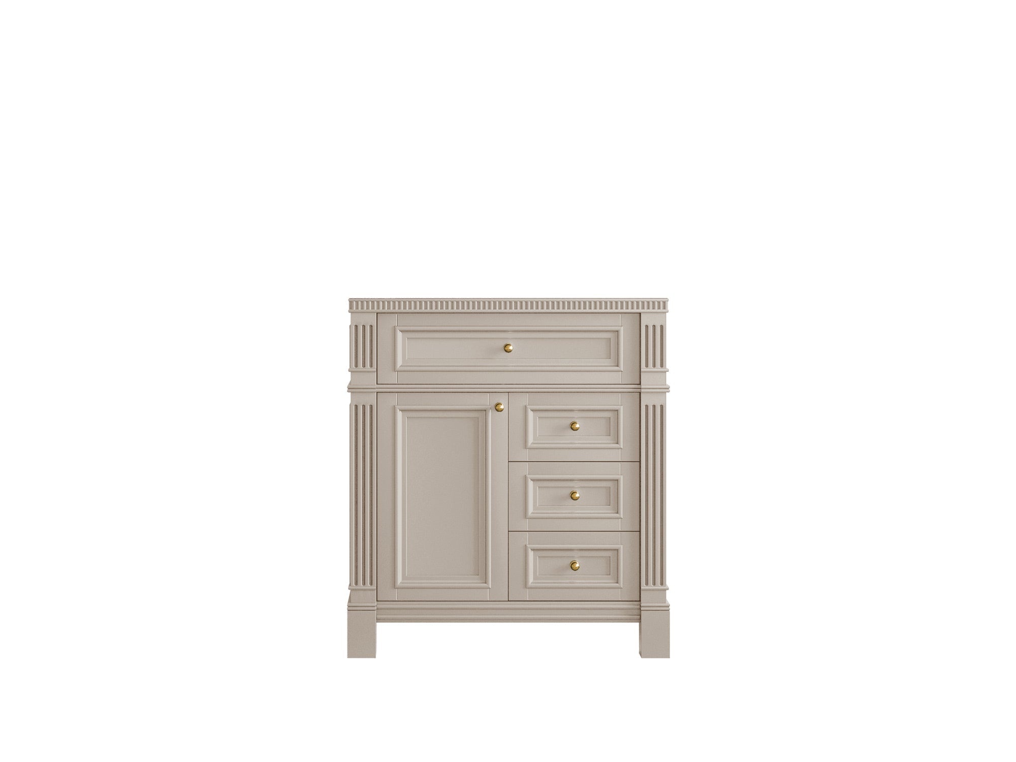 Paris 30 in. W x 22 in. D Single Sink Bathroom Vanity - Willow Bath and Vanity