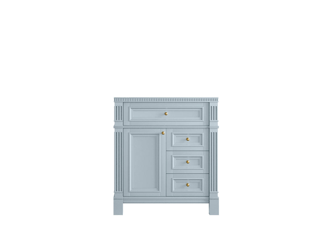 Paris 30 in. W x 22 in. D Single Sink Bathroom Vanity - Willow Bath and Vanity