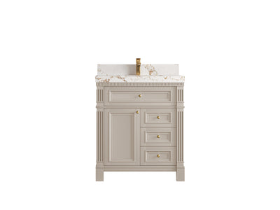Paris 30 in. W x 22 in. D Single Sink Bathroom Vanity - Willow Bath and Vanity