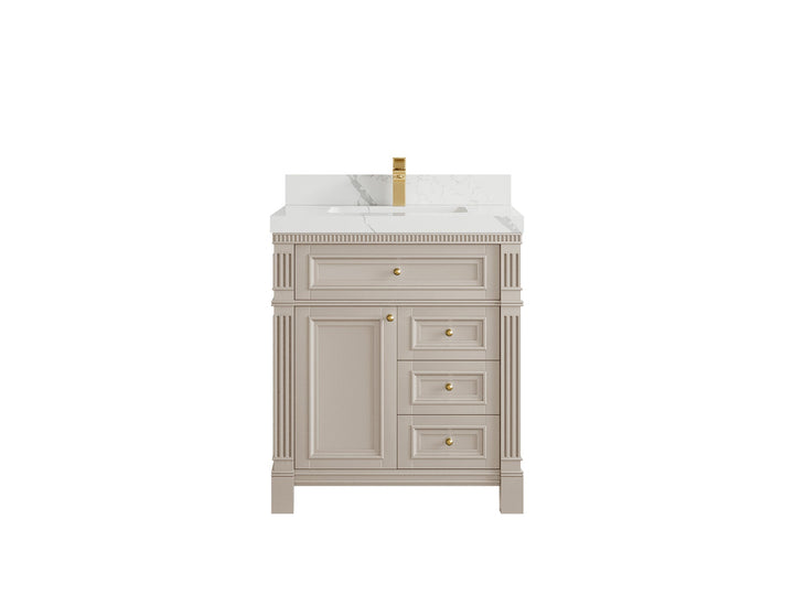 Paris 30 in. W x 22 in. D Single Sink Bathroom Vanity - photo 12
