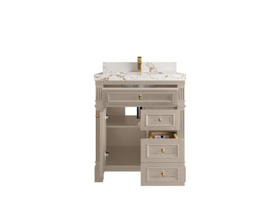 Paris 30 in. W x 22 in. D Single Sink Bathroom Vanity - Willow Bath and Vanity