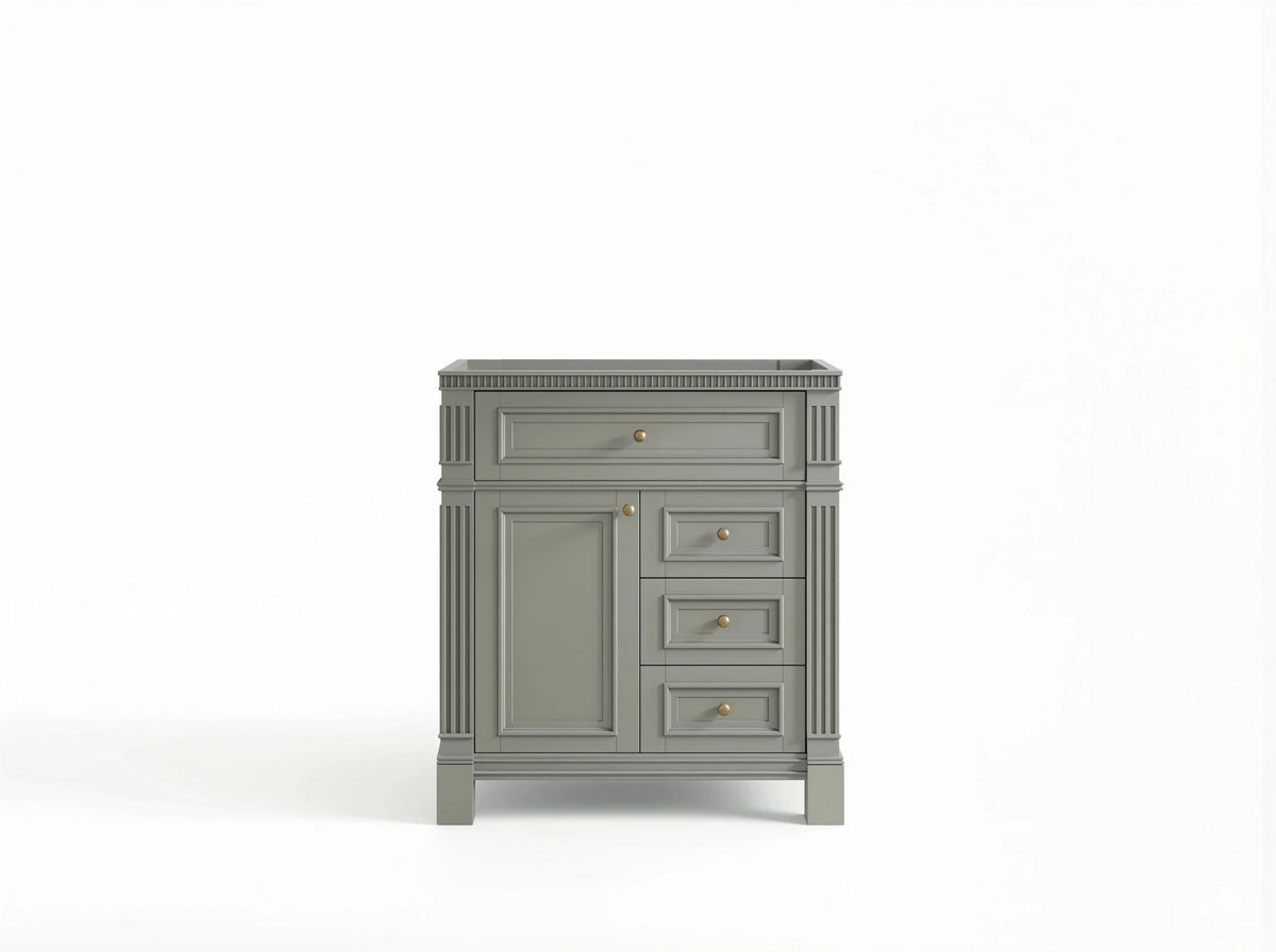 Paris 30 in. W x 22 in. D Single Sink Bathroom Vanity - Willow Bath and Vanity