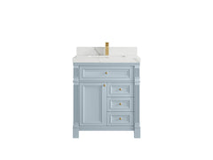 Paris 30 in. W x 22 in. D Single Sink Bathroom Vanity - photo 16