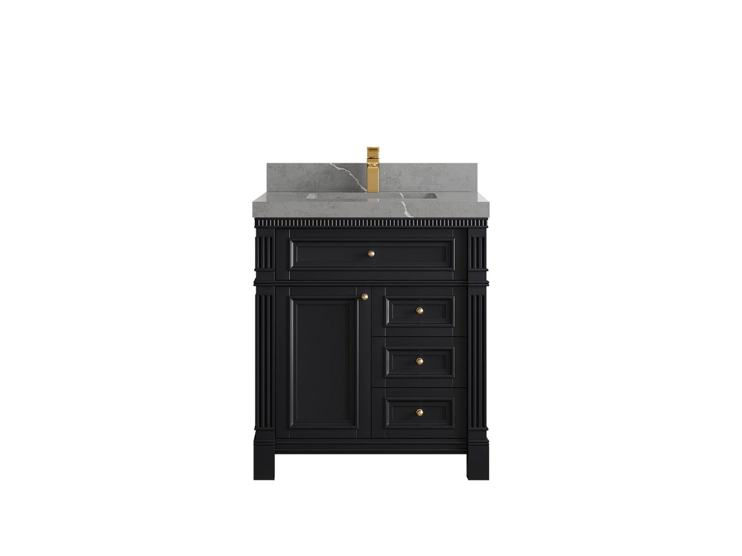 Paris 30 in. W x 22 in. D Single Sink Bathroom Vanity - Willow Bath and Vanity