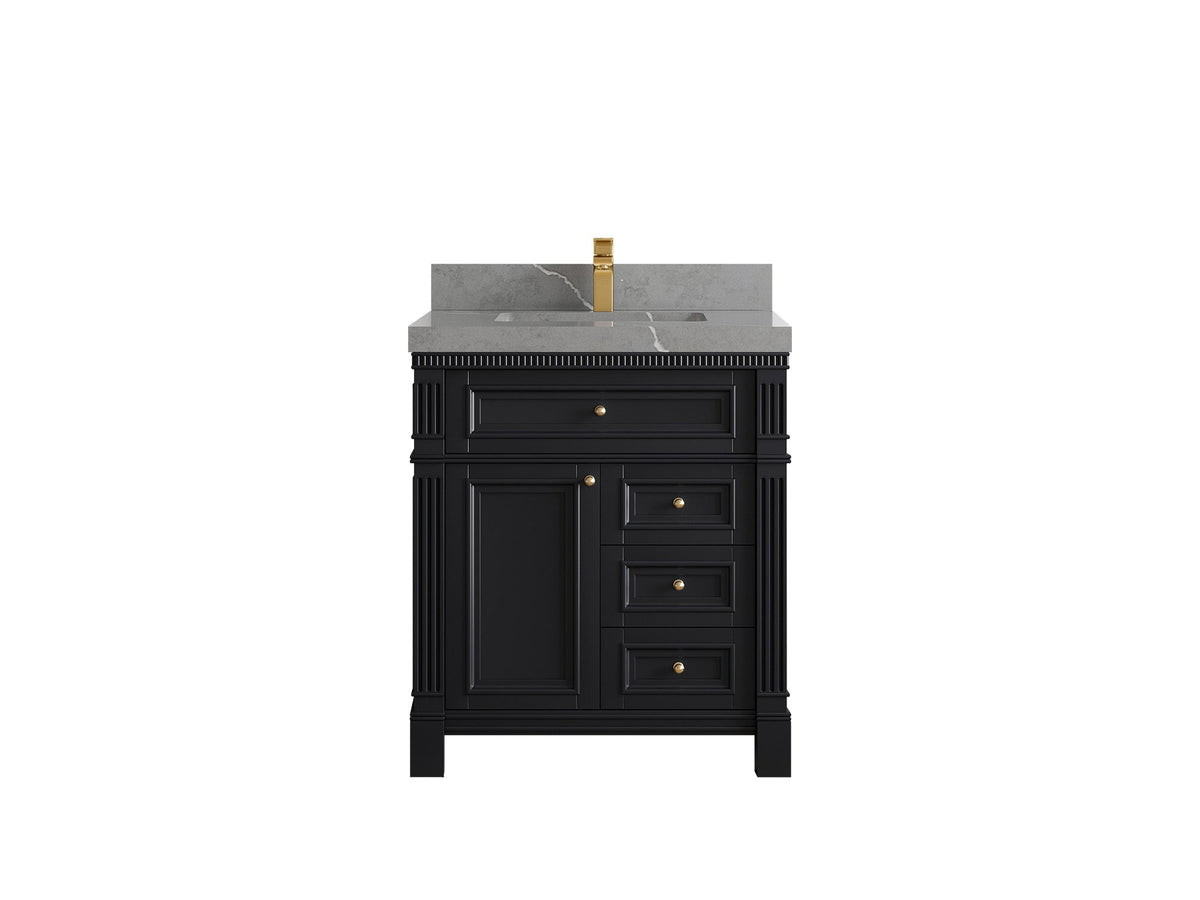 Paris 30 in. W x 22 in. D Single Sink Bathroom Vanity - Willow Bath and Vanity