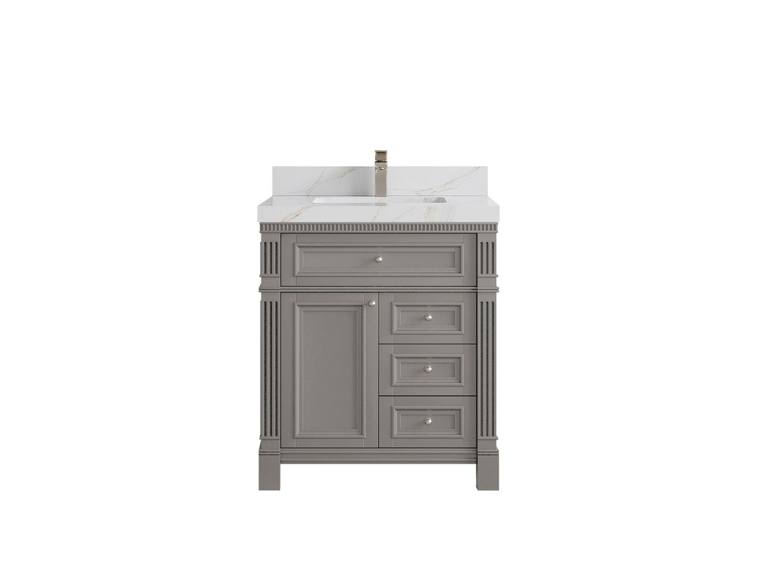 Paris 30 in. W x 22 in. D Single Sink Bathroom Vanity - Willow Bath and Vanity