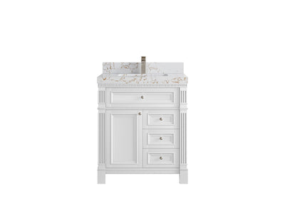 Paris 30 in. W x 22 in. D Single Sink Bathroom Vanity - Willow Bath and Vanity