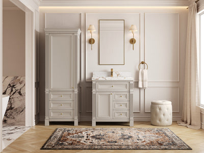 Paris 30 in. W x 22 in. D Single Sink Bathroom Vanity - Willow Bath and Vanity