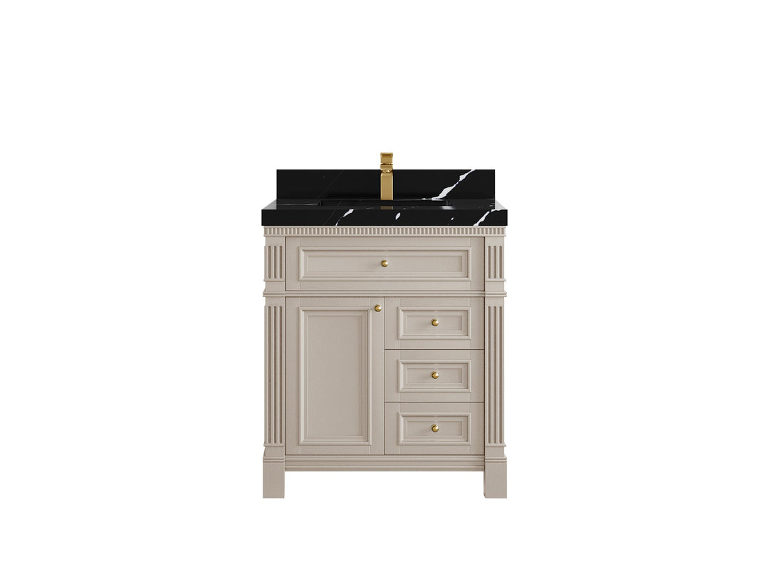 Paris 30 in. W x 22 in. D Single Sink Bathroom Vanity - Willow Bath and Vanity