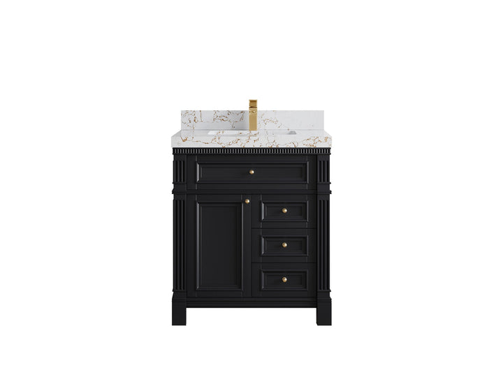 Paris 30 in. W x 22 in. D Single Sink Bathroom Vanity - photo 38