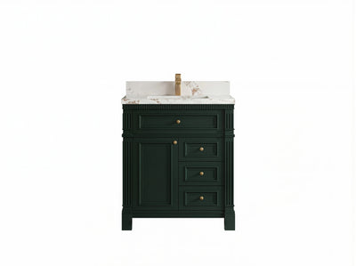 Paris 30 in. W x 22 in. D Single Sink Bathroom Vanity - Willow Bath and Vanity