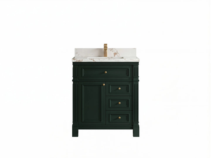 Paris 30 in. W x 22 in. D Single Sink Bathroom Vanity - photo 1