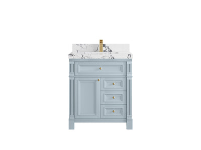 Paris 30 in. W x 22 in. D Single Sink Bathroom Vanity - Willow Bath and Vanity