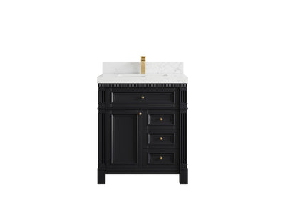 Paris 30 in. W x 22 in. D Single Sink Bathroom Vanity - Willow Bath and Vanity