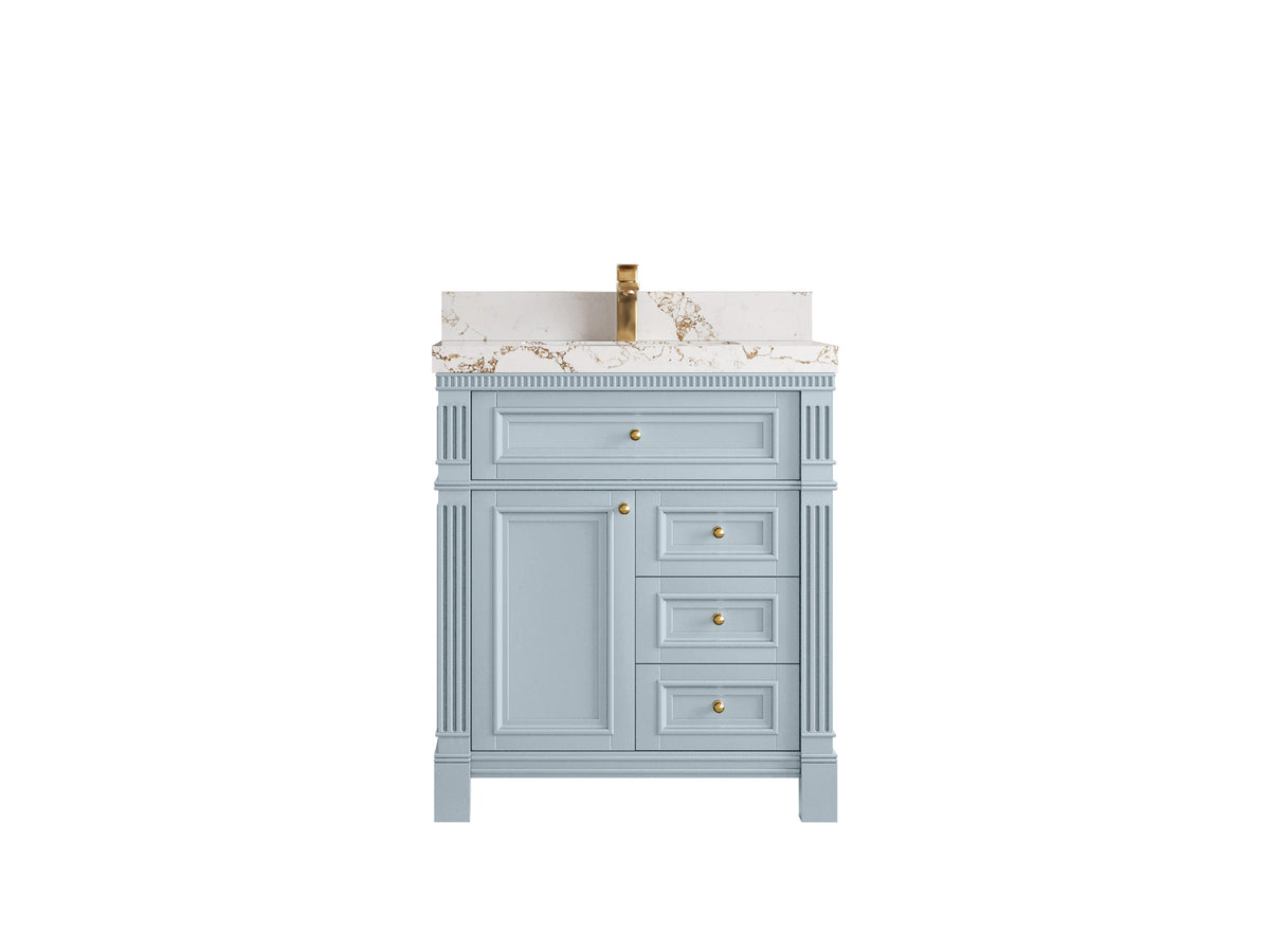 Paris 30 in. W x 22 in. D Single Sink Bathroom Vanity - Willow Bath and Vanity