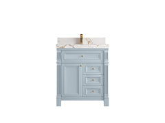 Paris 30 in. W x 22 in. D Single Sink Bathroom Vanity - photo 1