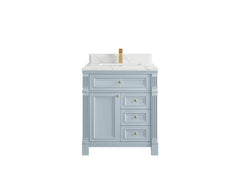 Paris 30 in. W x 22 in. D Single Sink Bathroom Vanity - photo 22