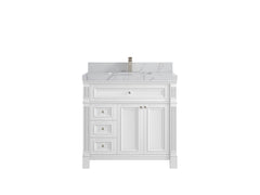 Paris 36 in. W x 22 in. D Center Sink Bathroom Vanity - photo 42