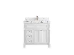Paris 36 in. W x 22 in. D Center Sink Bathroom Vanity - photo 40