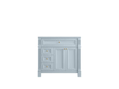 Paris 36 in. W x 22 in. D Center Sink Bathroom Vanity - photo 6
