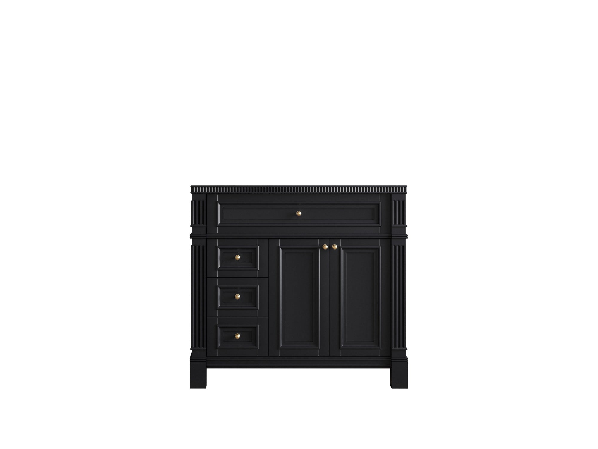 Paris 36 in. W x 22 in. D Center Sink Bathroom Vanity - Willow Bath and Vanity