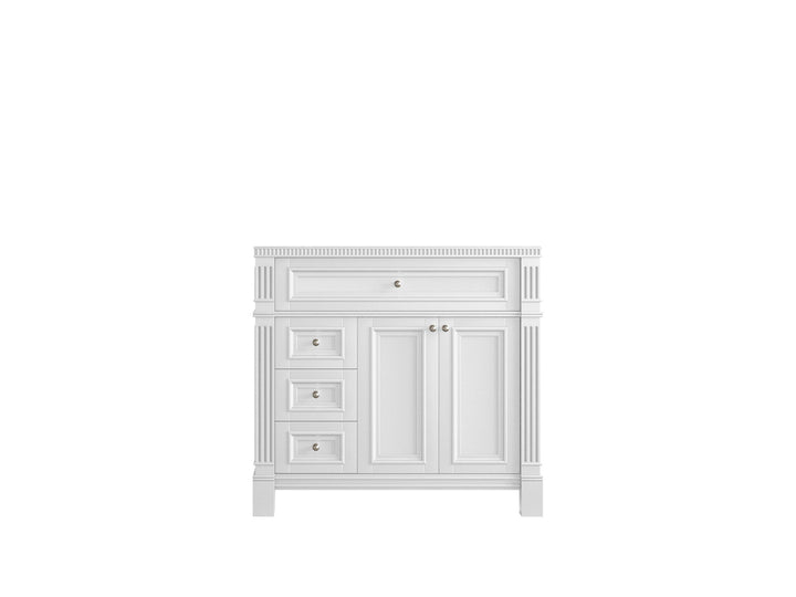 Paris 36 in. W x 22 in. D Center Sink Bathroom Vanity - photo 6