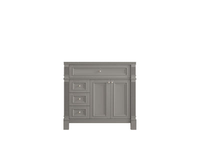 Paris 36 in. W x 22 in. D Center Sink Bathroom Vanity - Willow Bath and Vanity