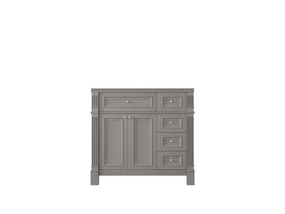Paris 36 in. W x 22 in. D Center Sink Bathroom Vanity - Willow Bath and Vanity