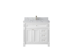 Paris 36 in. W x 22 in. D Bathroom Vanity with Center Sink - photo 42