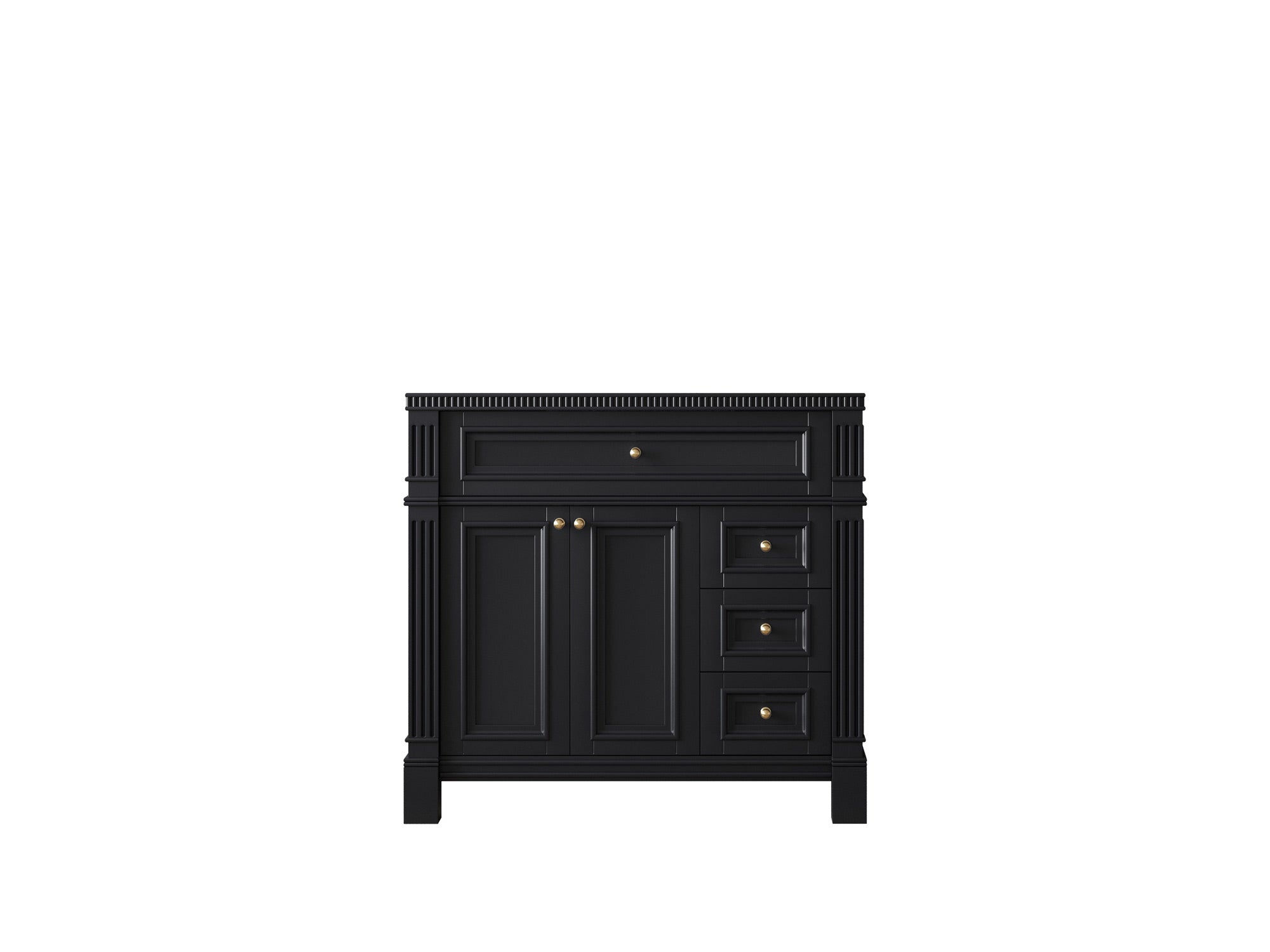 Paris 36 in. W x 22 in. D Center Sink Bathroom Vanity - Willow Bath and Vanity