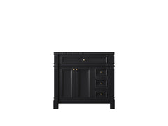 Paris 36 in. W x 22 in. D Bathroom Vanity with Center Sink - photo 6