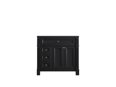 Paris 36 in. W x 22 in. D Center Sink Bathroom Vanity - Willow Bath and Vanity