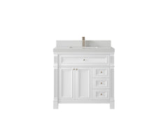 Paris 36 in. W x 22 in. D Bathroom Vanity with Center Sink - photo 22