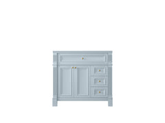 Paris 36 in. W x 22 in. D Left Offset Sink Bathroom Vanity - photo 6