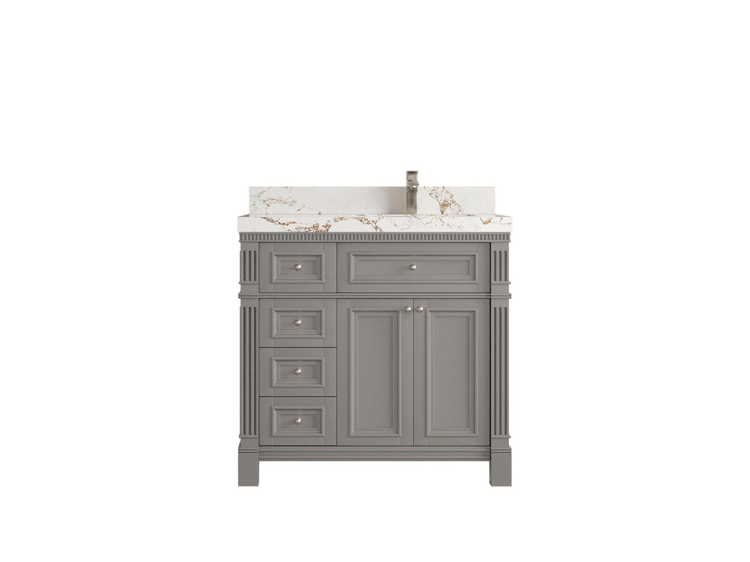 30–39 Inch Painted Single Sink Bathroom Vanities - photo 10