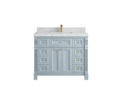 Paris 42 in. W x 22 in. D Single Sink Bathroom Vanity - photo 20