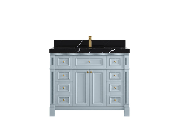 Paris 42 in. W x 22 in. D Single Sink Bathroom Vanity - photo 10