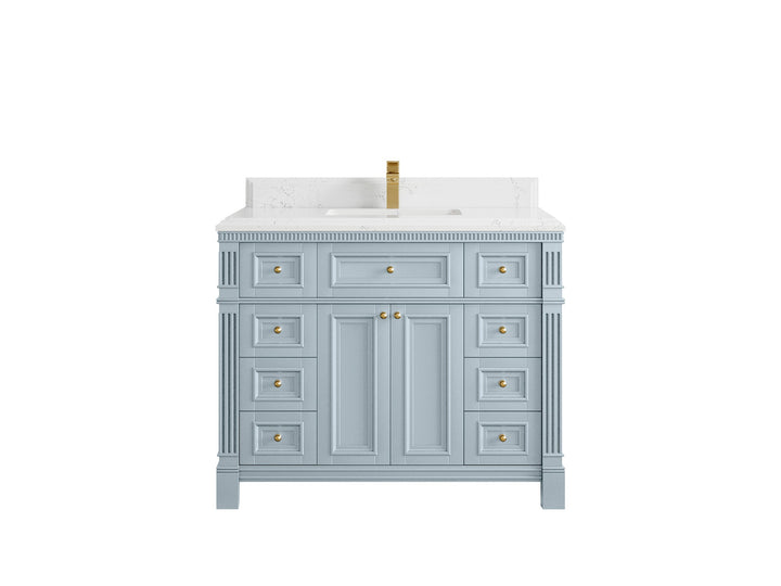 Paris 42 in. W x 22 in. D Single Sink Bathroom Vanity - photo 24