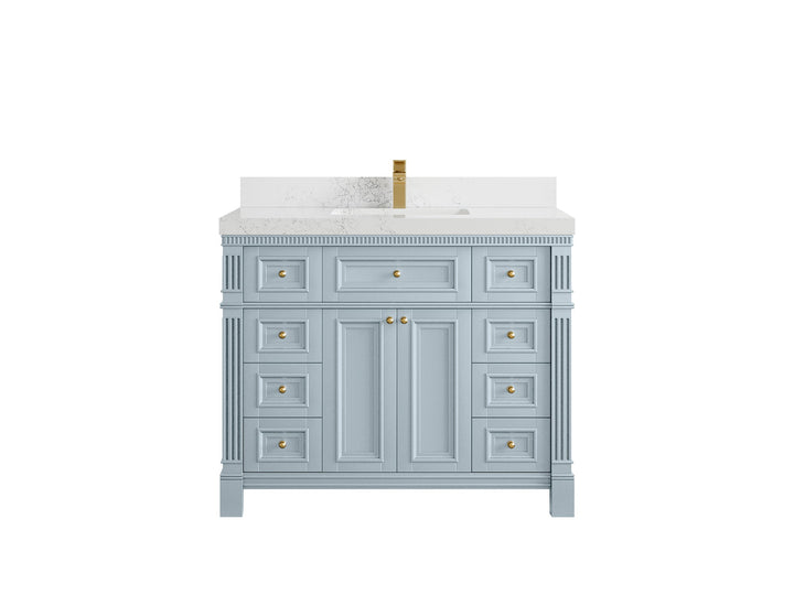 Paris 42 in. W x 22 in. D Single Sink Bathroom Vanity - photo 28