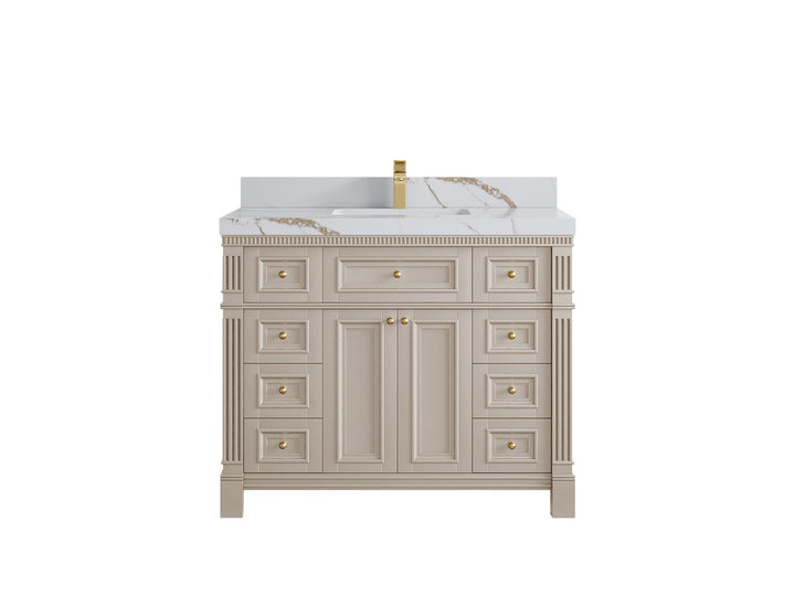 Paris 42 in. W x 22 in. D Single Sink Bathroom Vanity - photo 10
