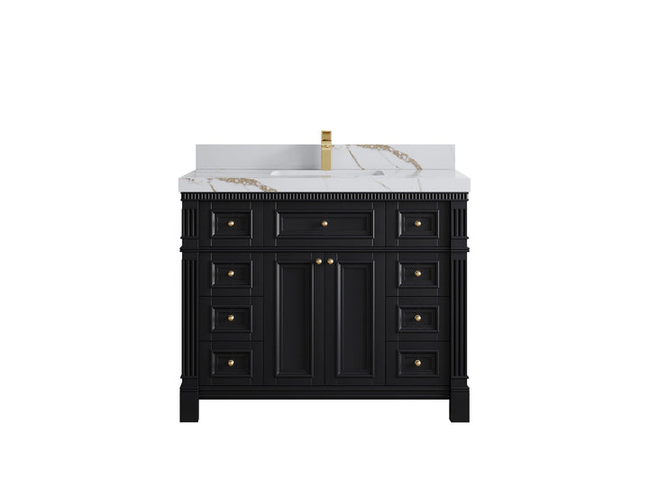 Paris 42 in. W x 22 in. D Single Sink Bathroom Vanity - photo 10
