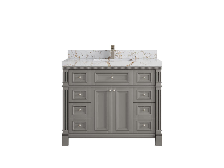 Paris 42 in. W x 22 in. D Single Sink Bathroom Vanity - photo 43