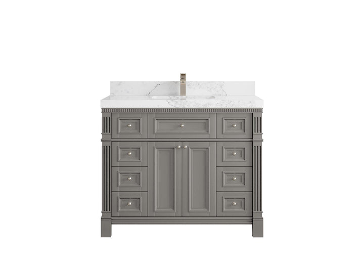 Paris 42 in. W x 22 in. D Single Sink Bathroom Vanity - photo 23