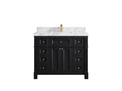Paris 42 in. W x 22 in. D Single Sink Bathroom Vanity - photo 16