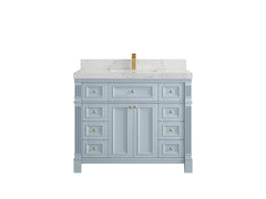 Paris 42 in. W x 22 in. D Single Sink Bathroom Vanity - photo 16