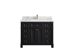Paris 42 in. W x 22 in. D Single Sink Bathroom Vanity - photo 36