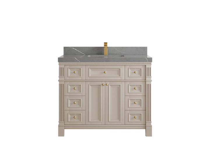 Paris 42 in. W x 22 in. D Single Sink Bathroom Vanity - photo 34